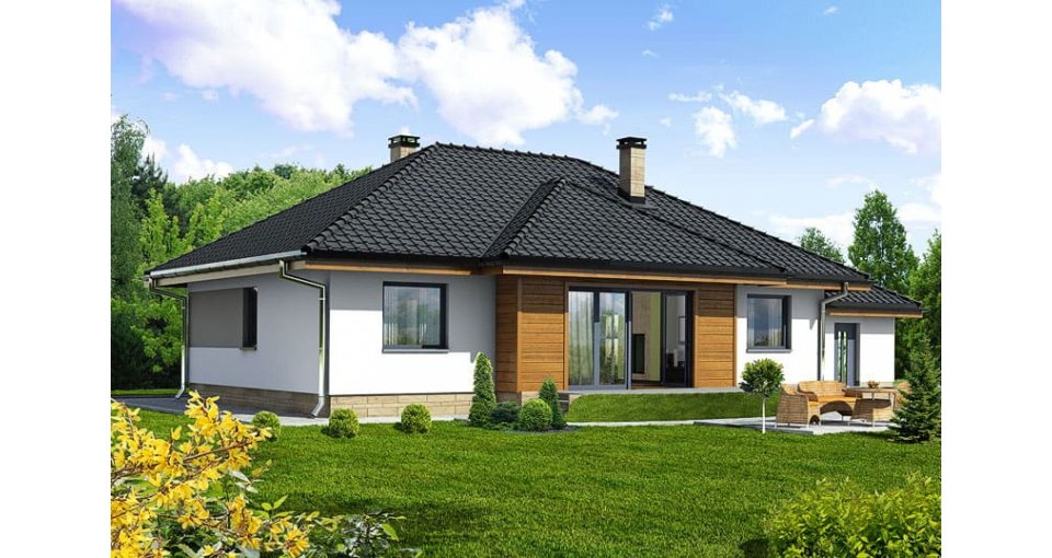 Загородный дом, проект №237 Новинка,127.4 м2